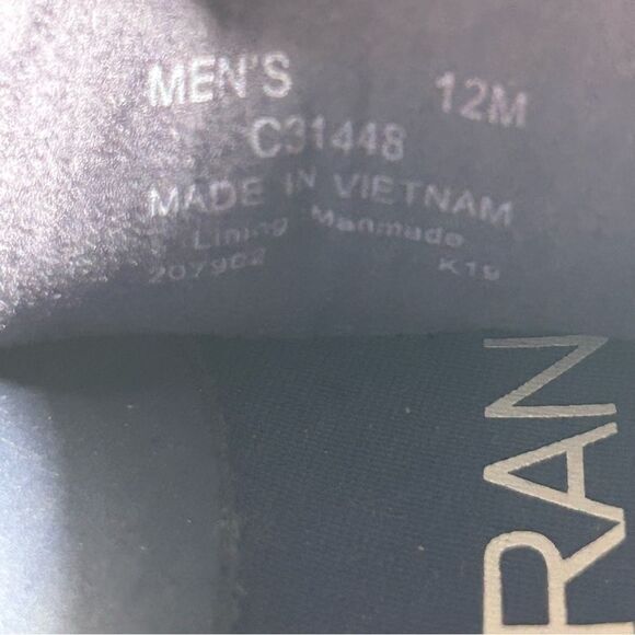 Cole Haan Original Grand Wingtip Blue Suede Oxford Dress Sneaker Mens Size 12 - Picture 9 of 10